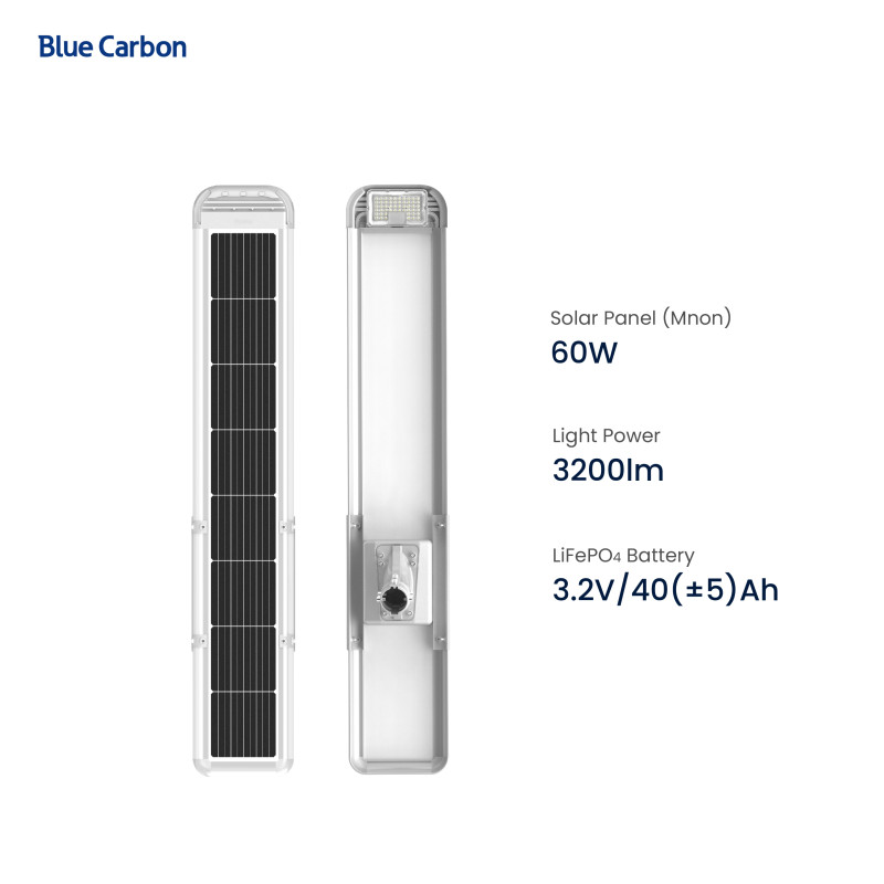 Blue Carbon BCT-OLF-60W- Integrated Solar Street Light